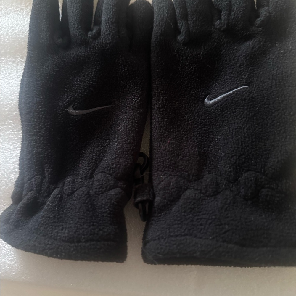 Nike Fleece Black Thermal Gloves